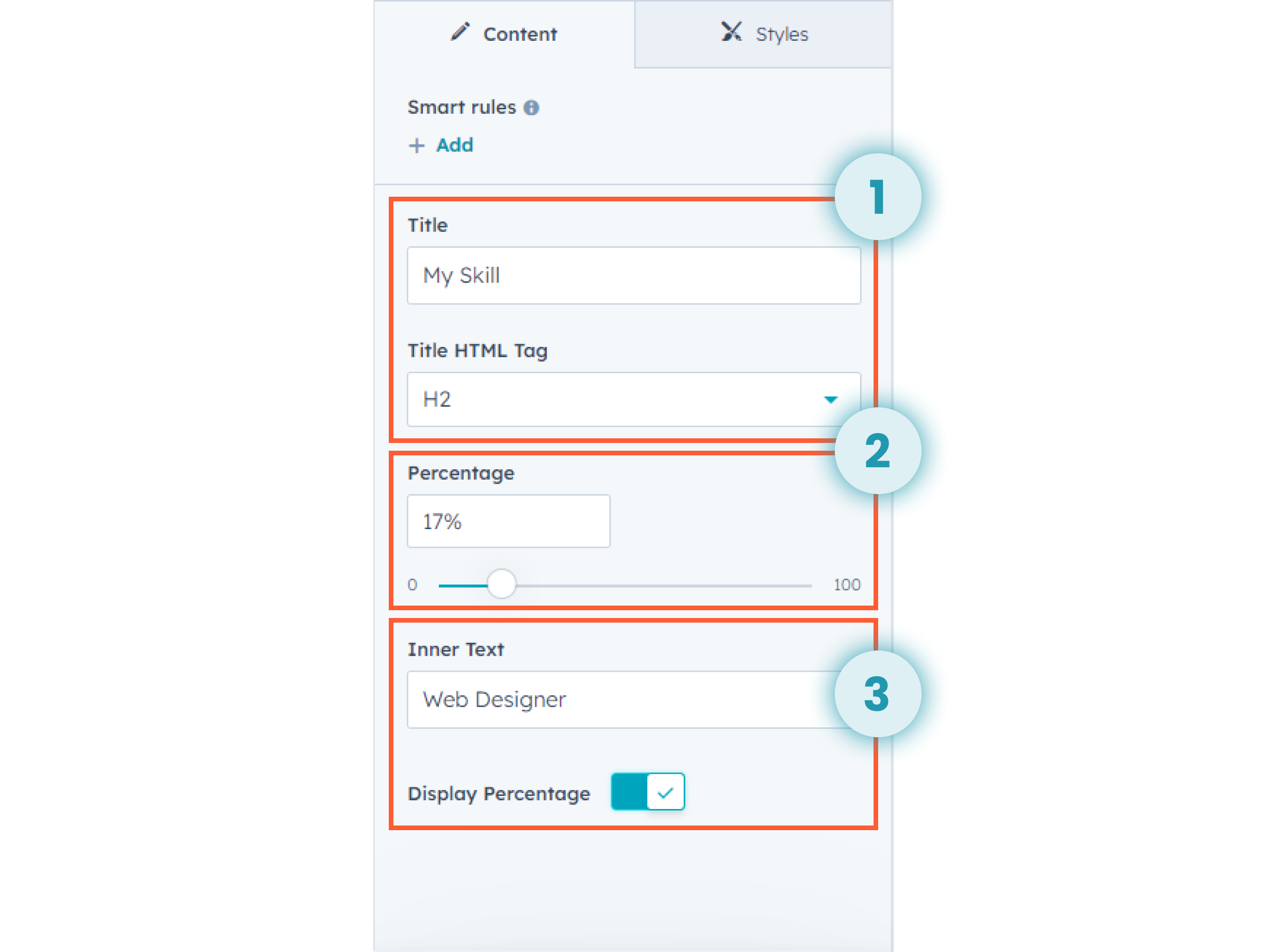 Customize Your Progress Tracker Content