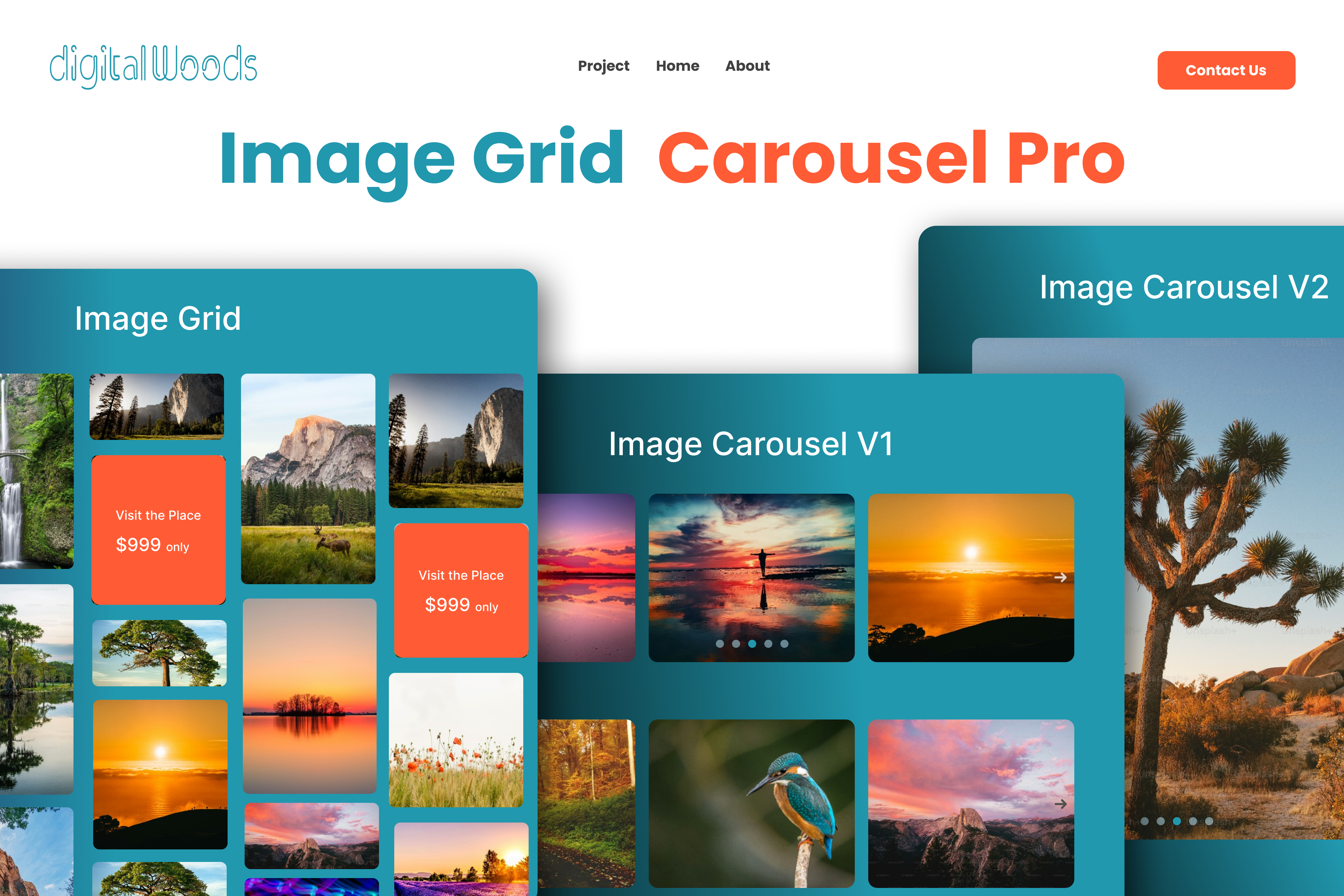 Swipe & Delight: Showcase Your Visuals with our Image Grid & Carousel Module!