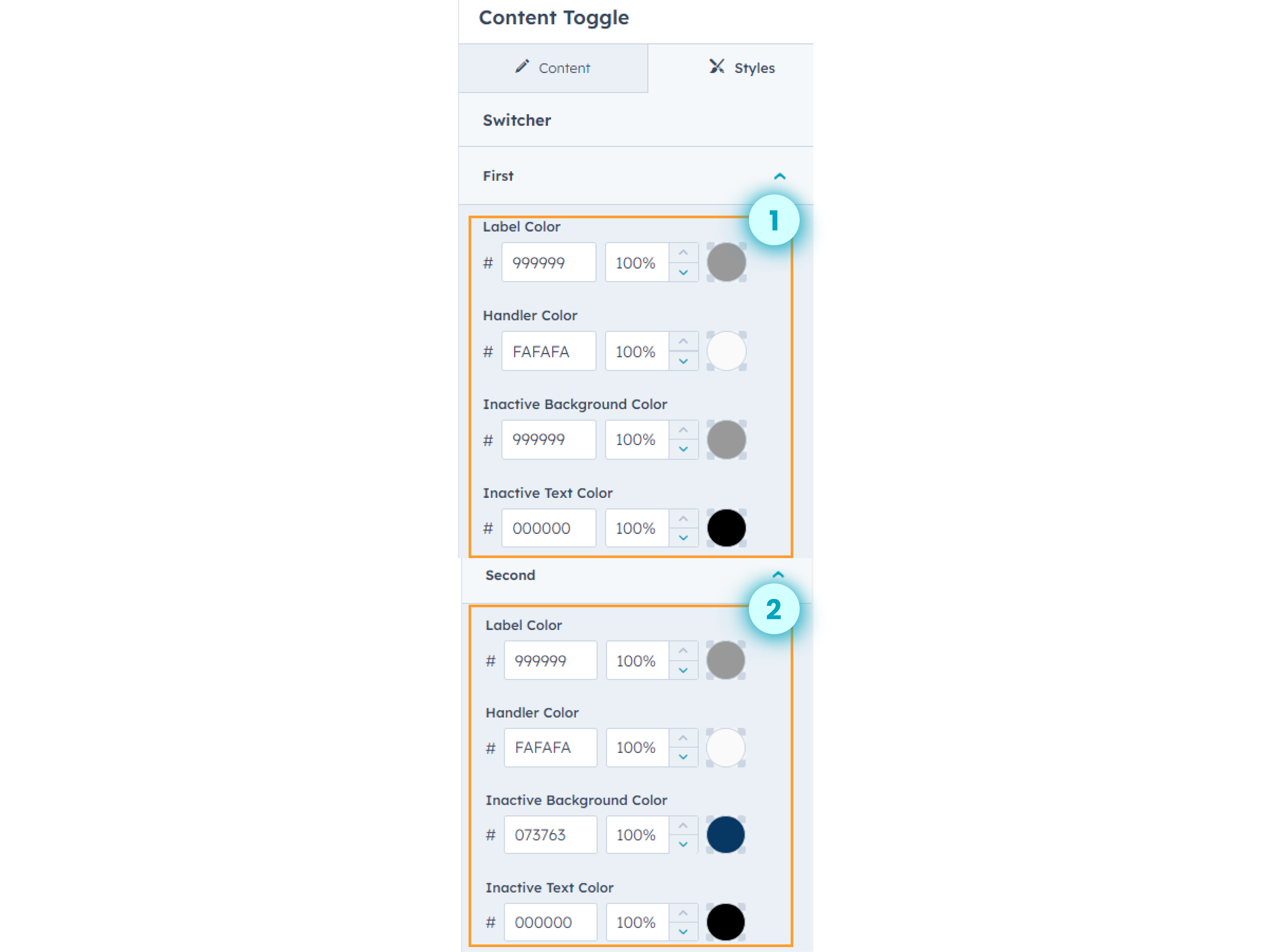Tailor Labels, Colors, and Styles to Perfection