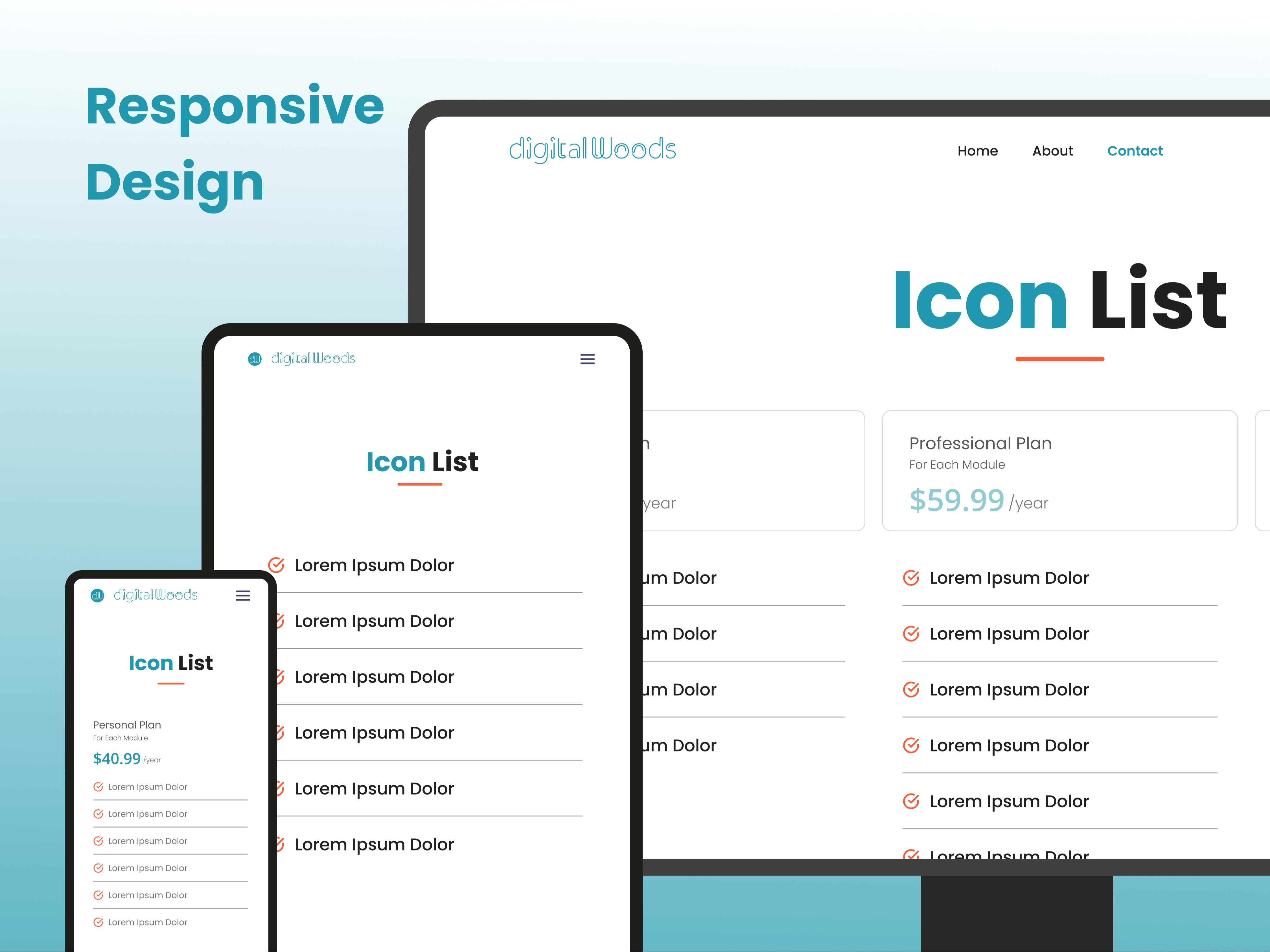 Responsive Design for all Devices