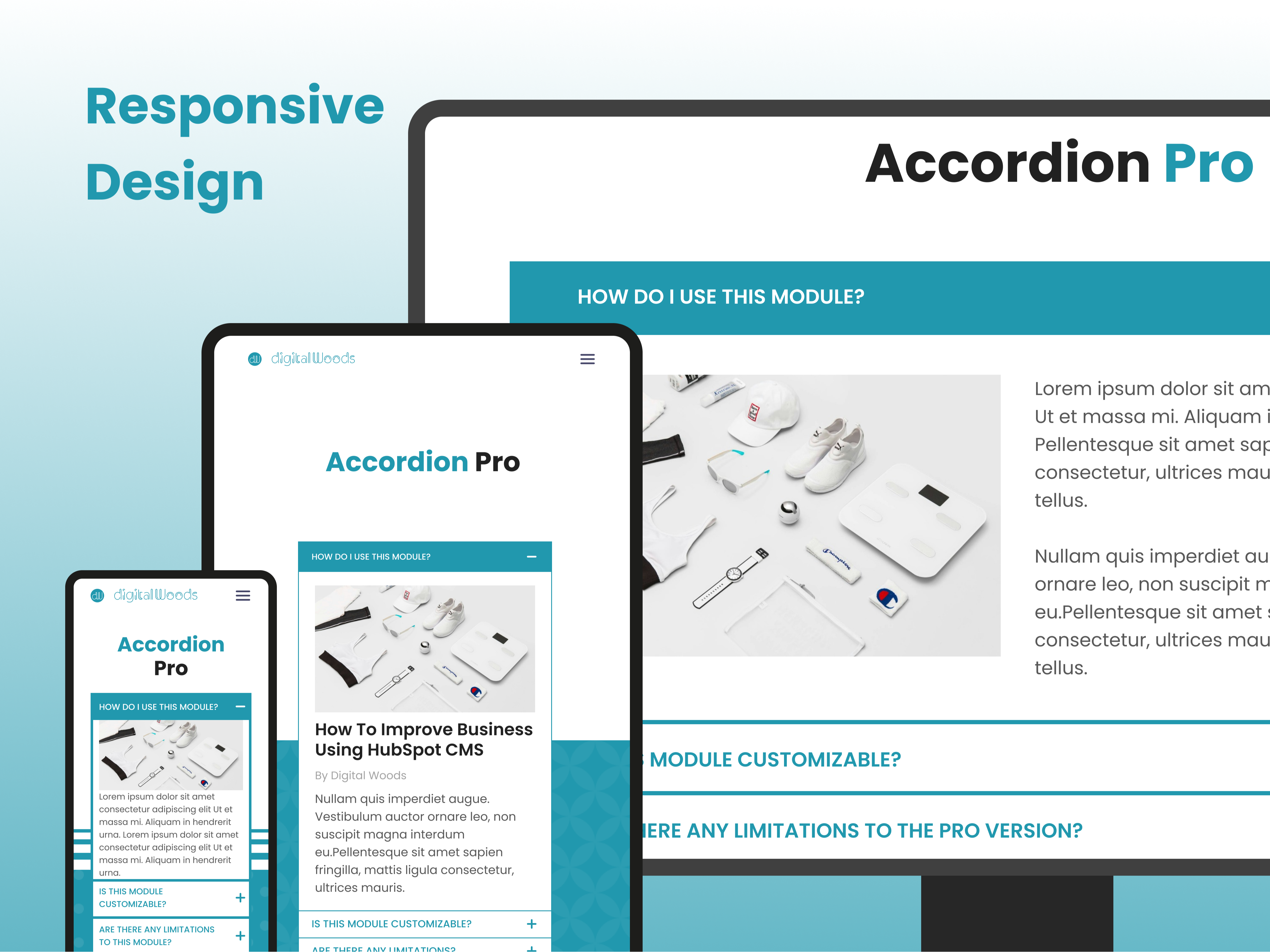 Responsive Design for all Devices