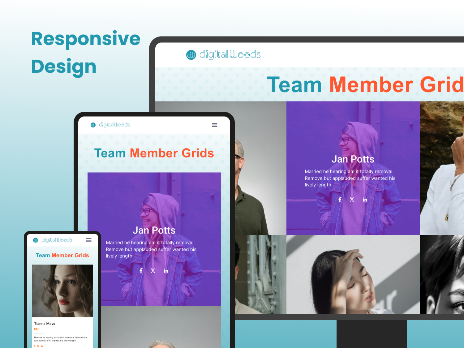 Responsive Design for all Devices