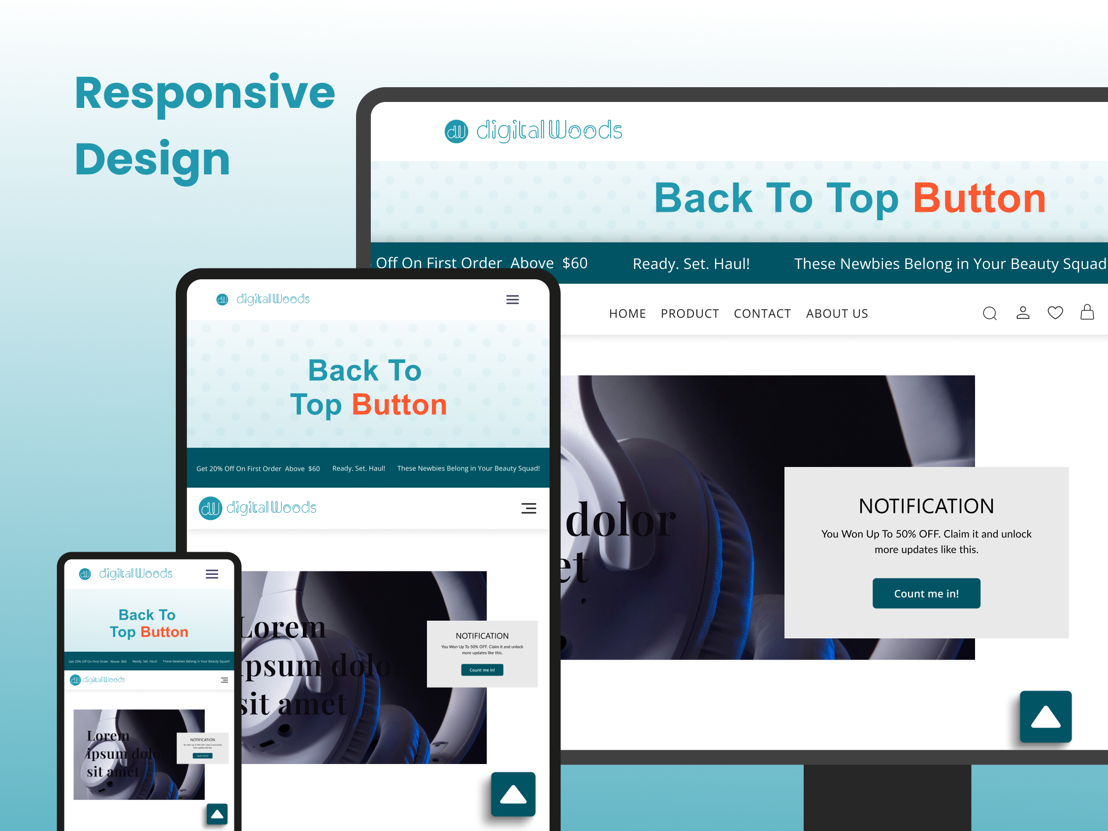 Responsive Designs for all Devices