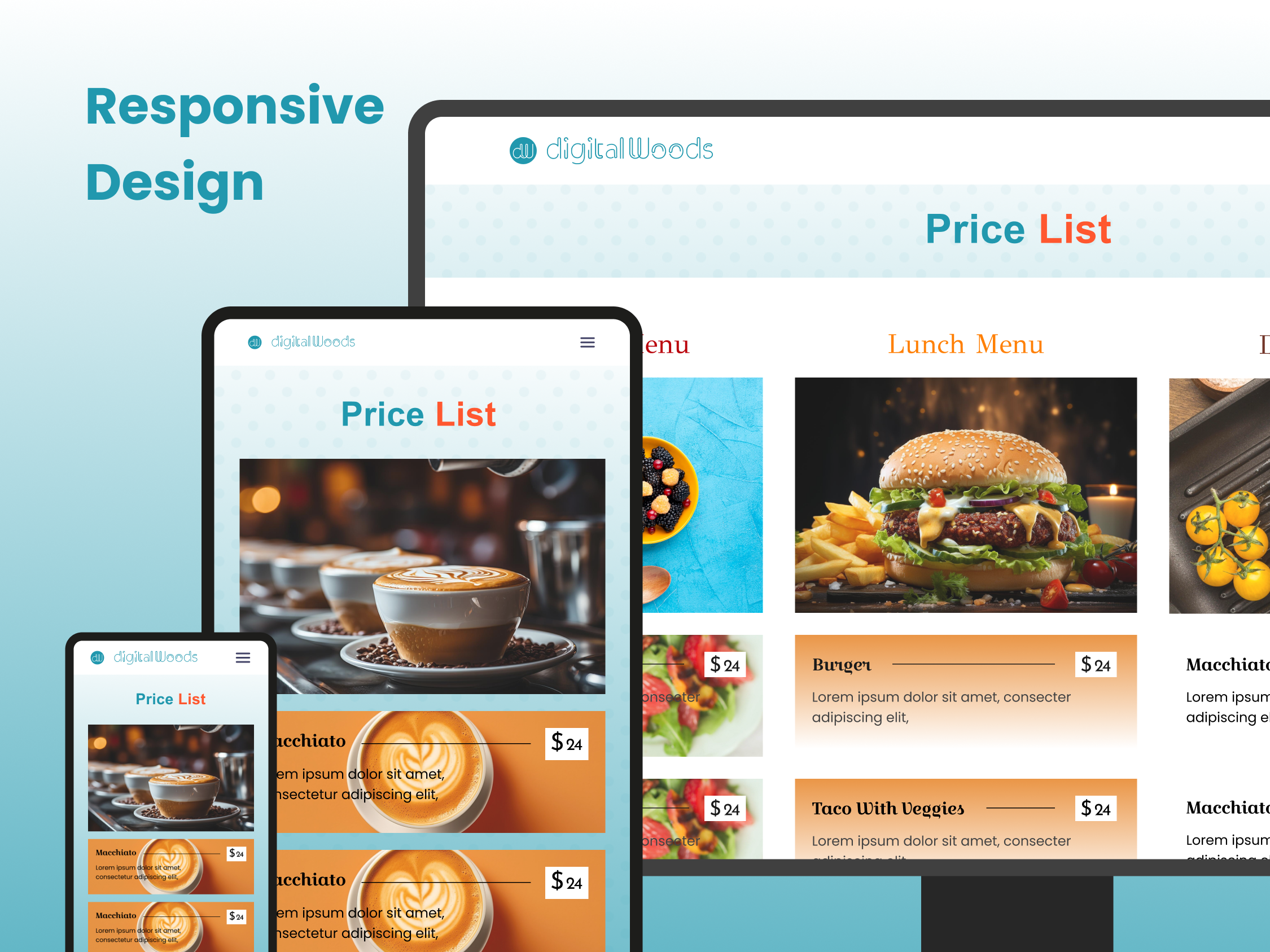 Responsive Designs for all Devices