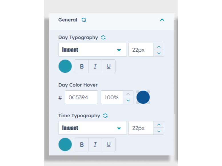 Custom Styles, Color, Font with Precision