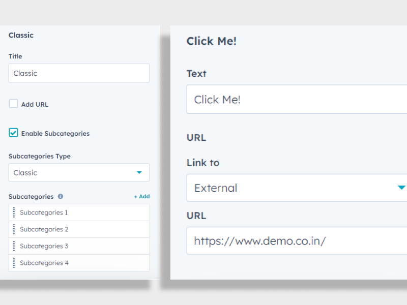 Custom Mega Menu With Precision