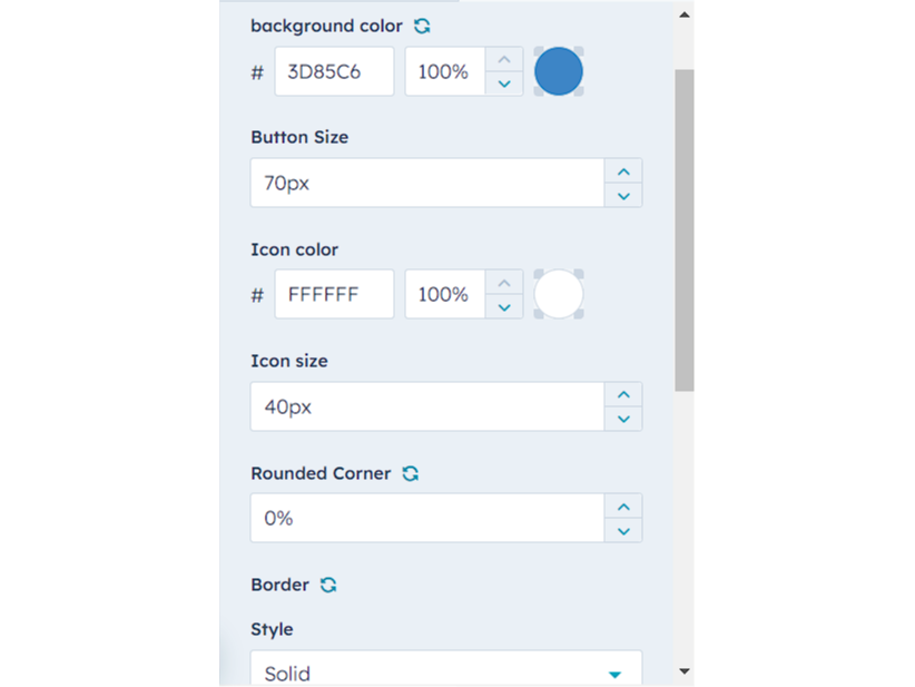 Customize Button Color, Text, & Styles