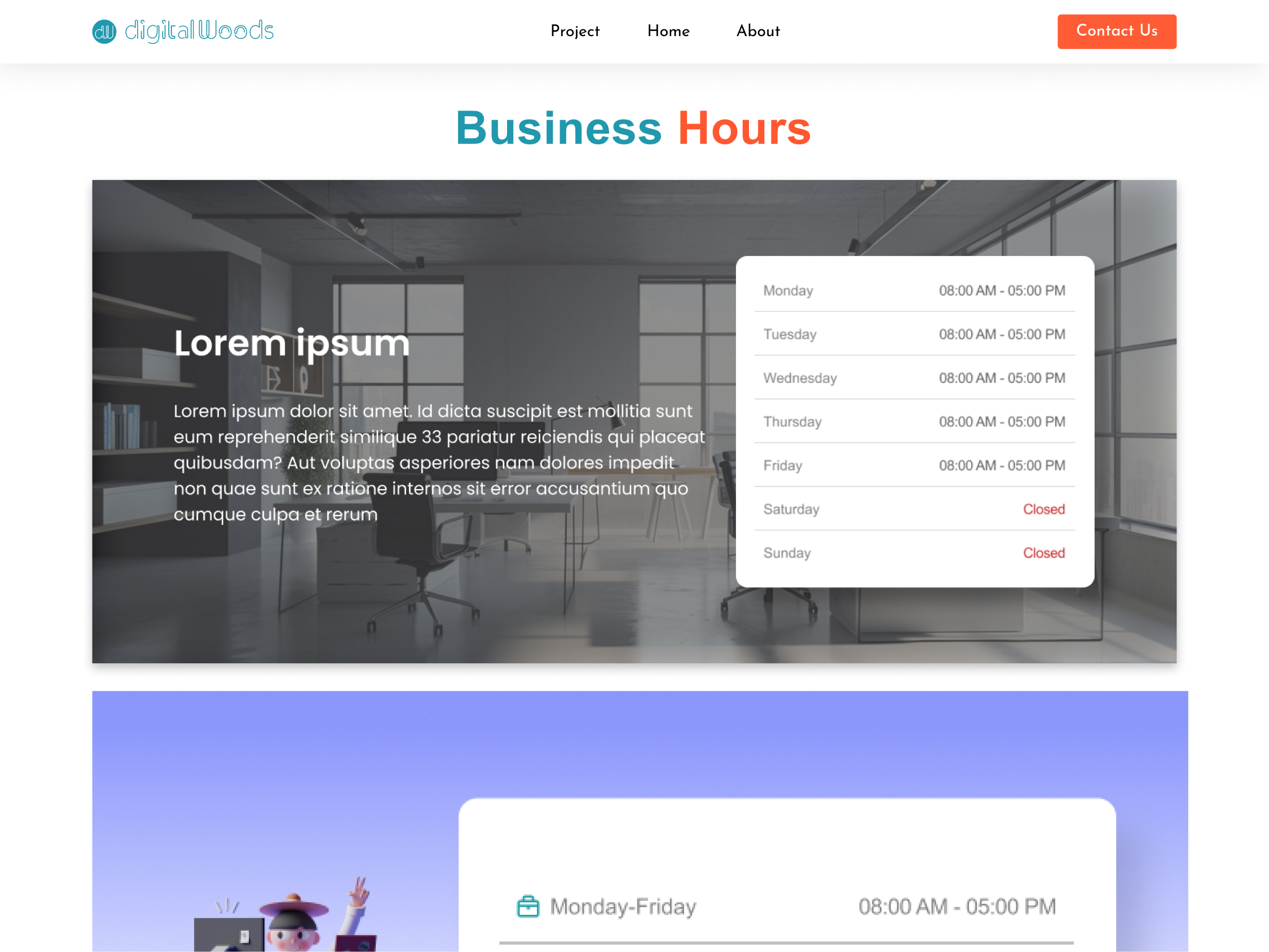 Streamline your business hours with style and flexibility using the Business Hours Module!